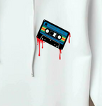 Cassette w Headphones Hoodie