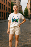 Cassette w Headphones t-shirt