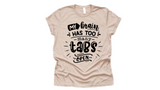My brain has too many tabs open t-shirt graphic