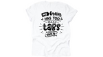 Shirt with "my brain has too many tabs open" quote