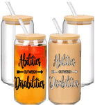 A outweigh D bamboo lip beer glass