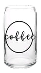 Coffee Beer Glass Cup (circle)