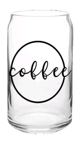 Coffee Beer Glass Cup (circle)