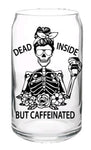 Dead inside- Beer Glass Cup
