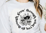 Grow through- Crewneck sweatshirt