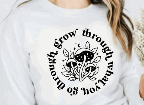 Grow through- Crewneck sweatshirt