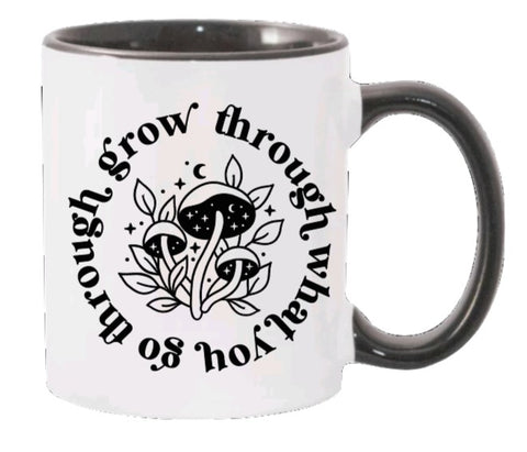 Grow through- Coffee mug