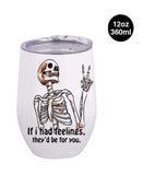 12 oz Wine tumbler