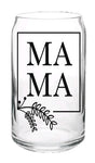 Mama Beer Glass Cup