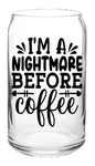 Nightmare- Beer Glass Cup