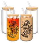 Radiate Possibility bamboo lid beer glass