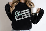 She is me- Crewneck sweatshirt