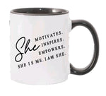 SHE- Coffee mug