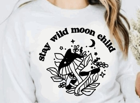 Stay wild- Crewneck sweatshirt